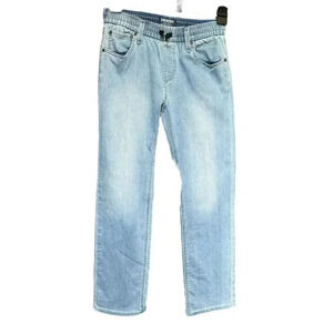 Denizen size 12 elastic waist jeans. Boys